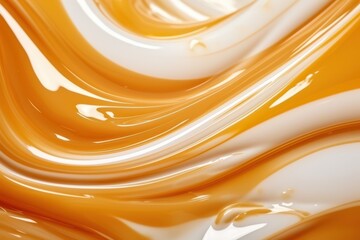 creamy caramel texture