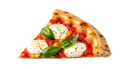 delicious pizza slice transparent background perfect for menus websites