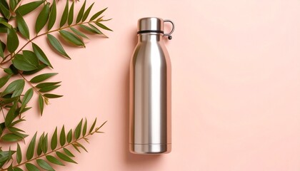 steel bottle on the green 