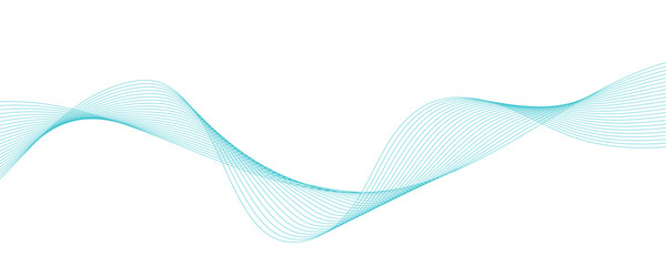 abstract blue wave background