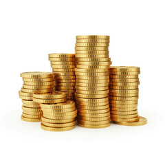 stack of gold coins