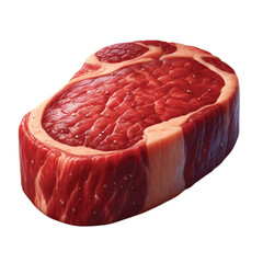 a beef steak vector