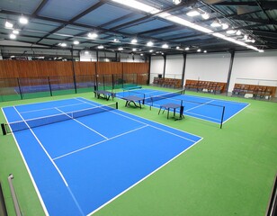 Premium Padel Arena with Bright Atmosphere