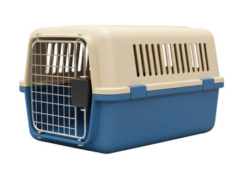 Isolated Large Pet Carrier for Dog or Cat Transport, Ideal for Travel and Vet Visits
