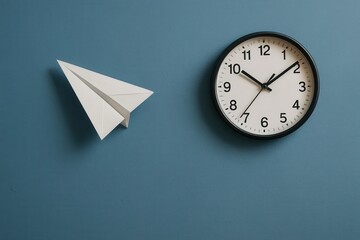 Time flies like a paper airplane