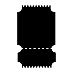 Ticket vector icon. Card illustration sign. Seat symbol. Coupon logo. Subscription web icon. ducket design for web.