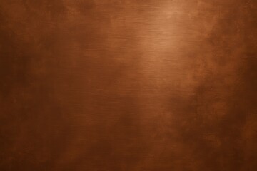 Luxurious brushed copper surface texture with subtle patina and industrial metallic finish for premium product design and architectural applications