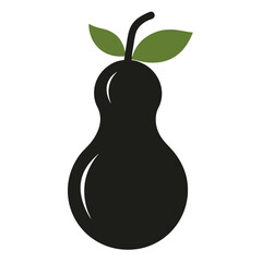 bottle gourd fruit isolated on white background