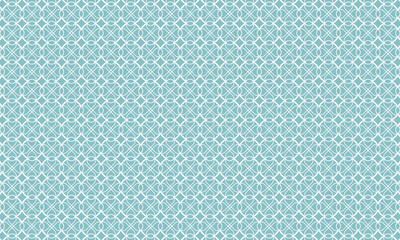 Abstract decorative geometric pattern background. Mint blue Seamless pattern background.