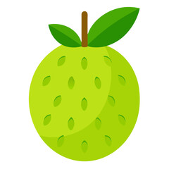 breadfruit-on-white-background