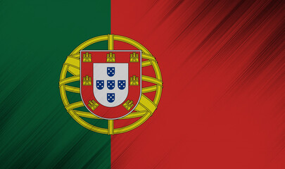 Vibrant celebration of Portugal's cultural identity in bold colors