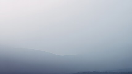 Minimalist Misty Gray Gradient Background with Ultra Smooth Transition and Subtle Texture, 8K HD 16:9 Widescreen