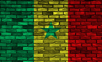 Bold colors unite in a vibrant mural inspired by two nations