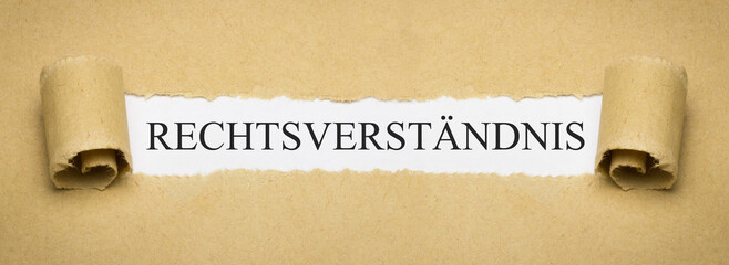 Rechtsverständnis