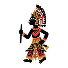 Modern Illustration Indonesia Independence Day