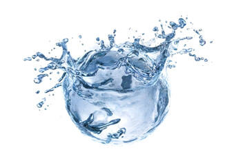 A stunning water splash creates beautiful patterns, capturing the vibrancy and motion of liquid in its purest form. Perfect for eco-themed projects.