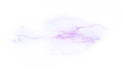 Purple Energy line flowing in the air Transparent Background Effect