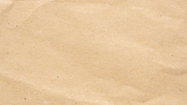 Abstract crumpled and creased recycle brown paper texture background stop motion