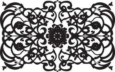 "Elegant Floral Lattice Design"