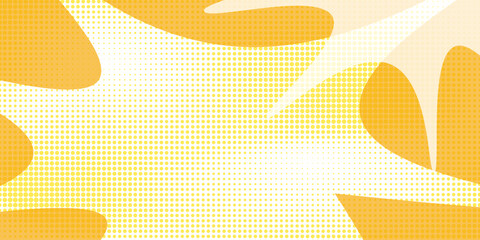 Simple American Comics book style explosion effect background yellow