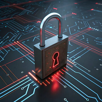 binary code lock and key