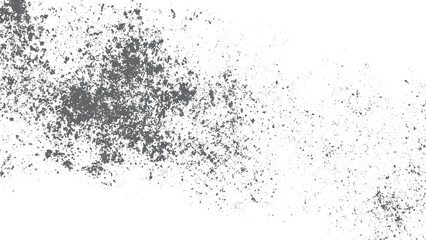 Dust and scratches design. Black grunge abstract background. 