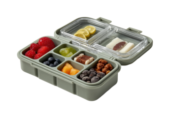 Healthy meal prep ideas kitchen food home aerial view nutrition isolated on transparent background, png