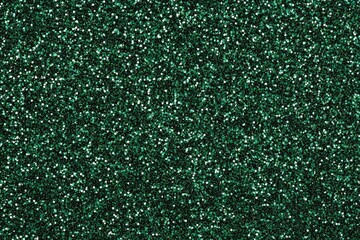 Fototapeta premium Emerald Green Glitter Texture Background with Sparkling Details for Glamour Effect