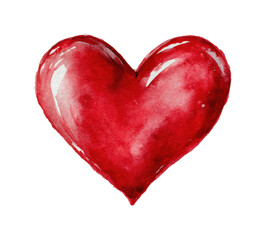 Emotional watercolor heart digital gallery creative expression inspiring isolated on transparent background, png