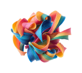 Colorful candy swirl delight kitchen food bright isolated on transparent background, png