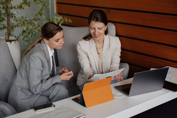 Engaging in Collaborative Business Discussions Within a Modern Office Environment Today