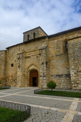Obraz premium Church of Nuestra Sra de la Asuncion in Melgar de Yuso, Palencia
