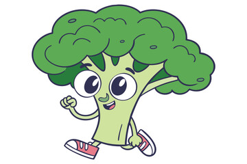 broccoli cartoon character