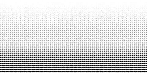 Basic halftone dots effect in black and white color. Halftone effect. Dot halftone. Black white halftone.Background with monochrome modern art
