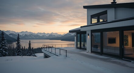 Refined heritage home overlooking scenic hills in United States  Contemporary Architectural Design  Modern Luxury Real Estate  Contemporary Architectural Design