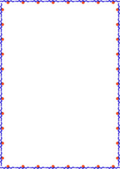 Colorful geometric empty square frame. Vector doodle frame for text. Modern Art baby shower graphic