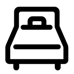 ベッドのアイコン