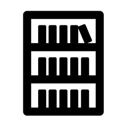 本棚のアイコン