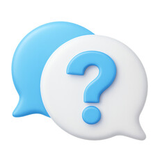 Isolated transparent png of Question mark