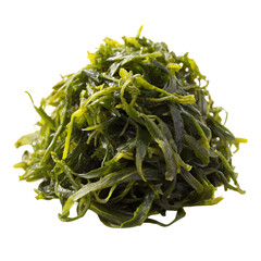 A Bountiful Heap of Seaweed Vibrant Green Sea Vegetables Ready for Culinary Use