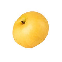 Asian Pear cutout, full depth of field.