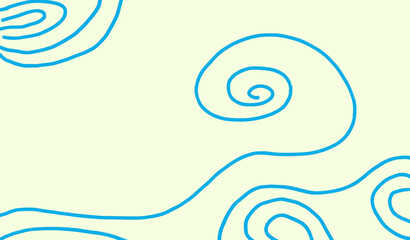 중간 파란색 일렁임 배경