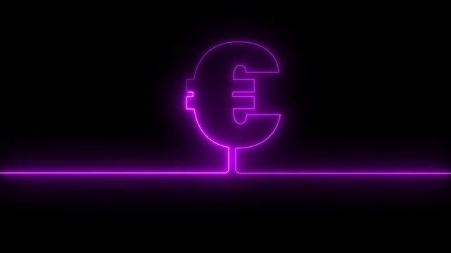 Glowing euro symbol with digital circuits and map
Futuristic finance, global economy, technology network, and digital connectivity concept.