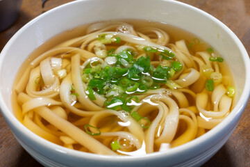 とても美味しい日本のうどん