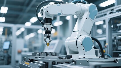 Robotic Arm in Automated Manufacturing Environment