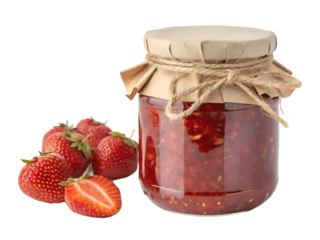 Jar of Strawberry Jam