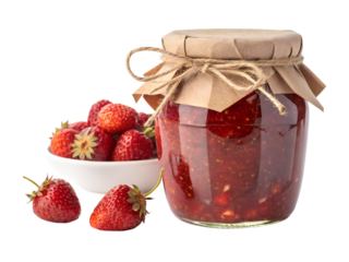 Jar of Strawberry Jam