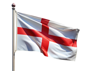 English Flag Waving