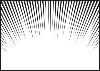Comic Speedlines Vector Set – Dynamic Motion Lines for Manga, Action Scenes & Explosive Effects
