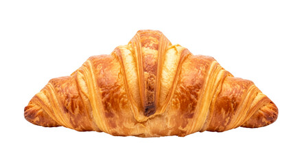 delicious croissant image with transparent background for design projects